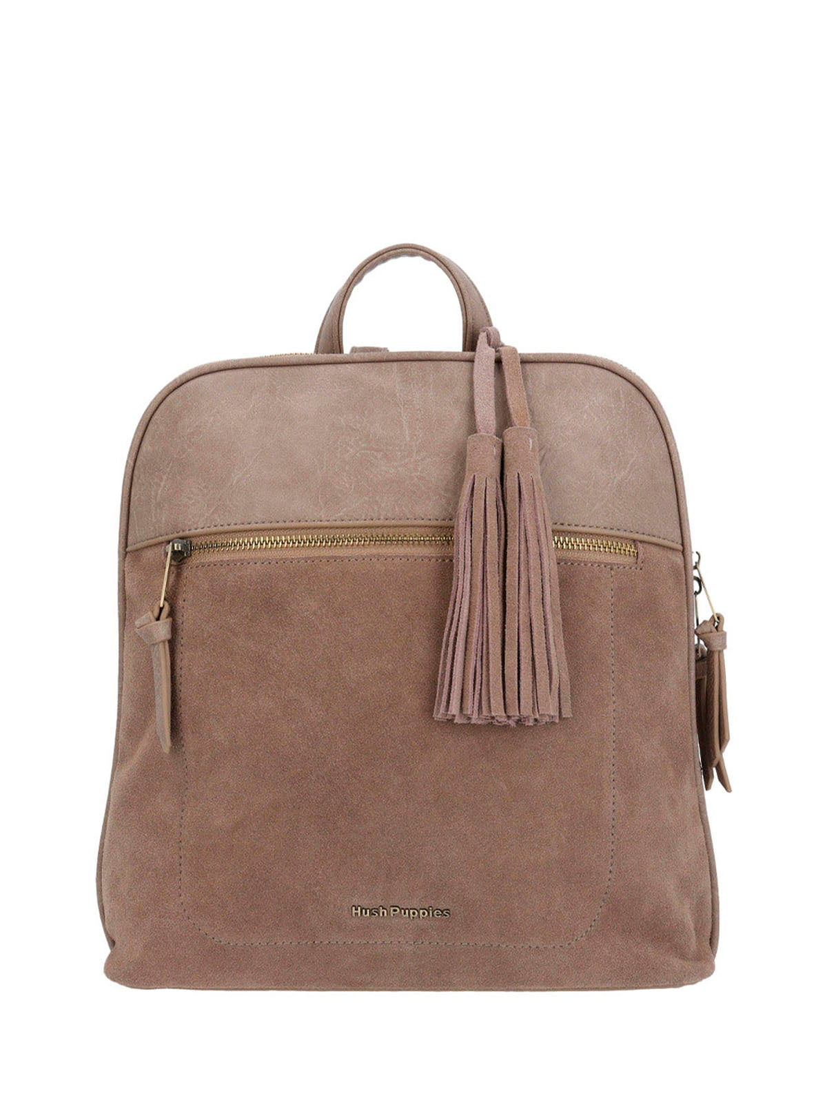 Mochila Ecocuero Mujer Leana Back Café Hush Puppies | Hush Puppies