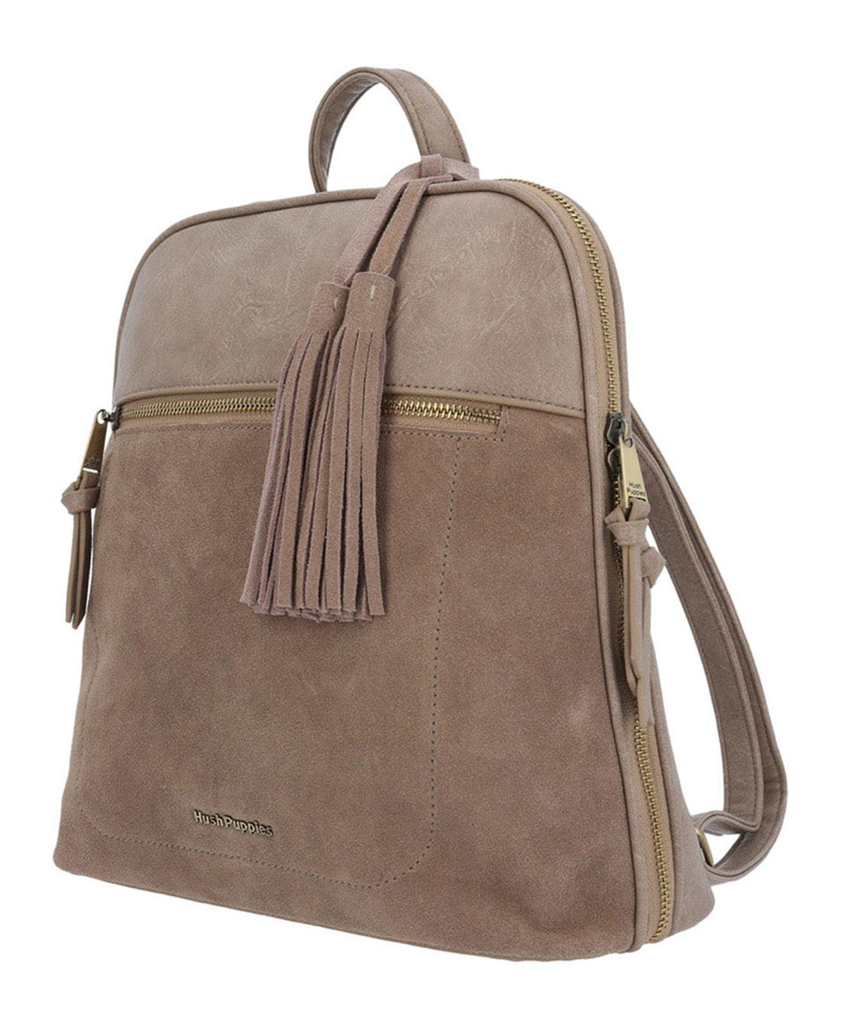 Mochila Ecocuero Mujer Leana Back Café Hush Puppies | Hush Puppies