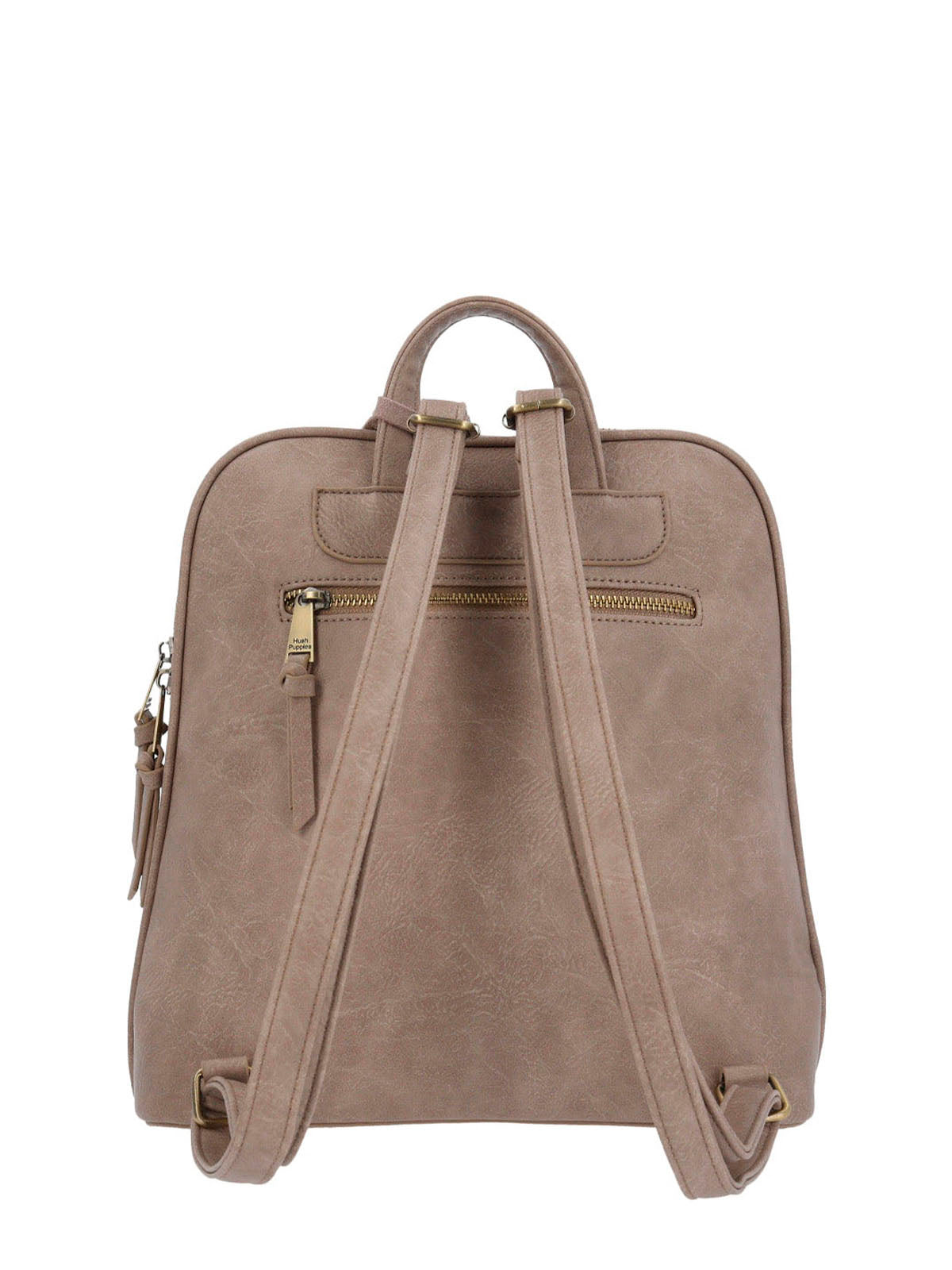 Mochila Ecocuero Mujer Leana Back Café Hush Puppies | Hush Puppies