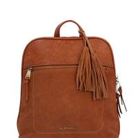 Mochila Ecocuero Mujer Leana Back Café Hush Puppies