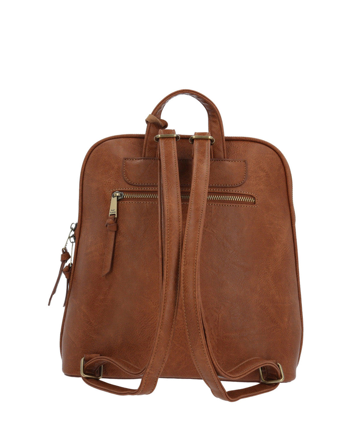 Mochila Ecocuero Mujer Leana Back Café Hush Puppies