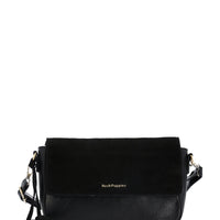 Cartera Ecocuero Mujer Ledger Cross Negro Hush Puppies