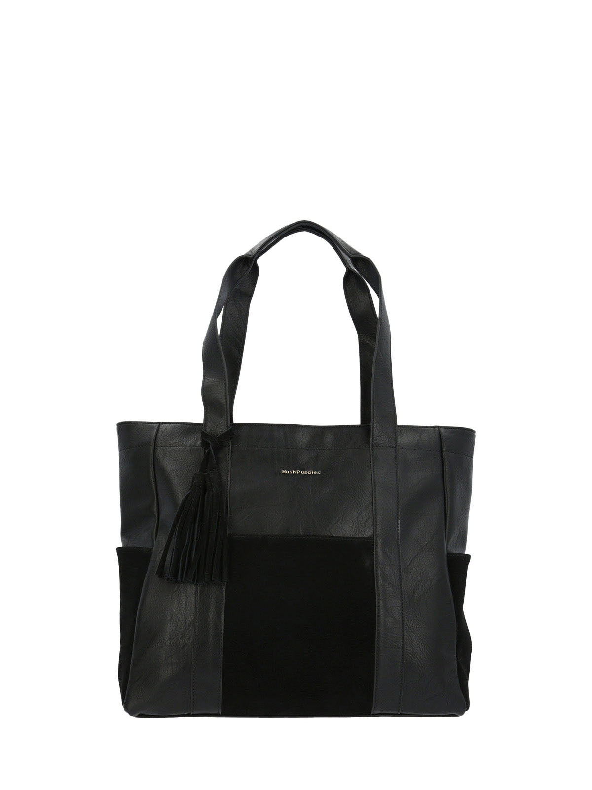 Cartera Ecocuero Mujer Lester Tote Negro Hush Puppies