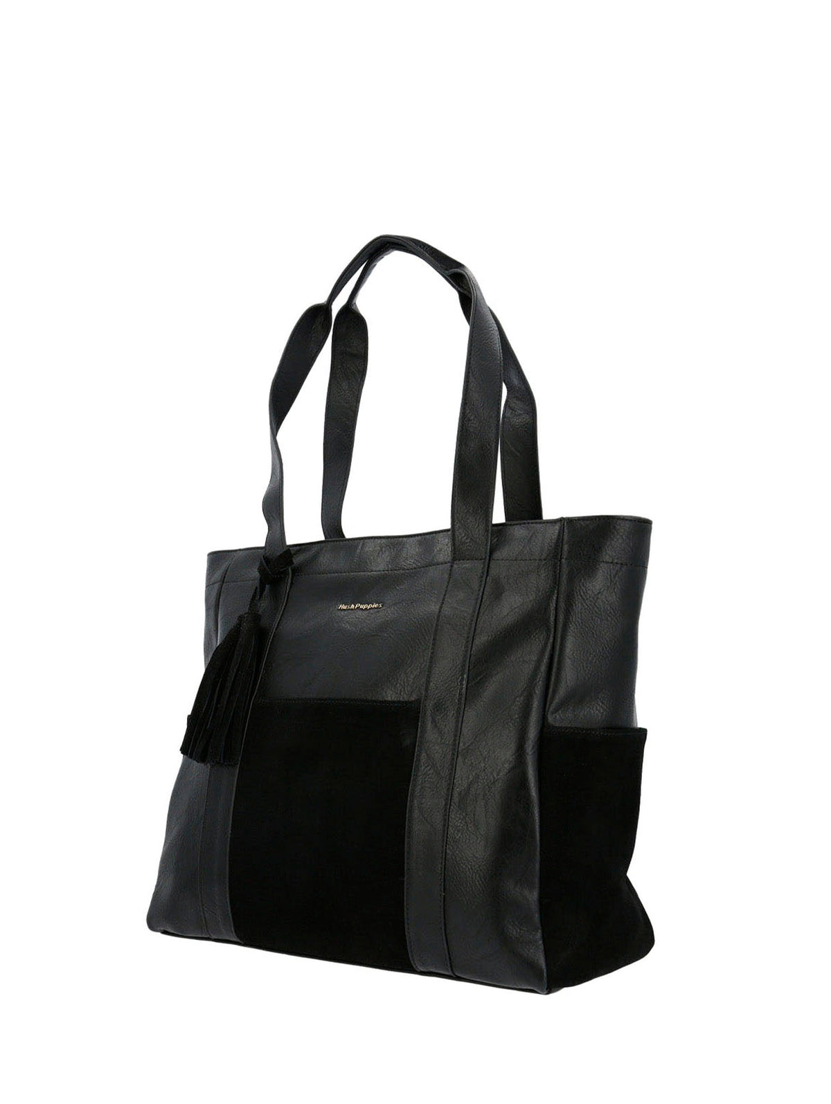Cartera Ecocuero Mujer Lester Tote Negro Hush Puppies