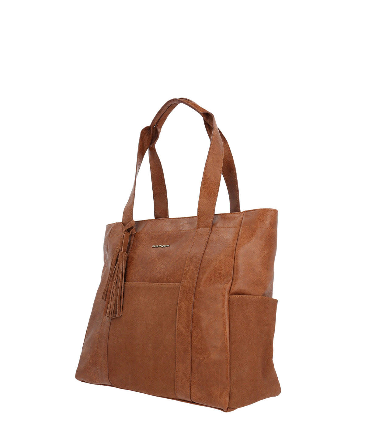 Cartera Ecocuero Mujer Lester Tote Café Hush Puppies