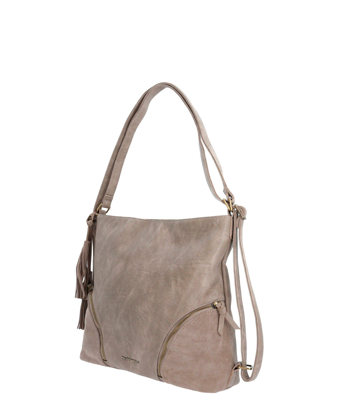 Cartera Mochila Ecocuero Mujer Lewis Backbag Café Hush Puppies | Hush Puppies