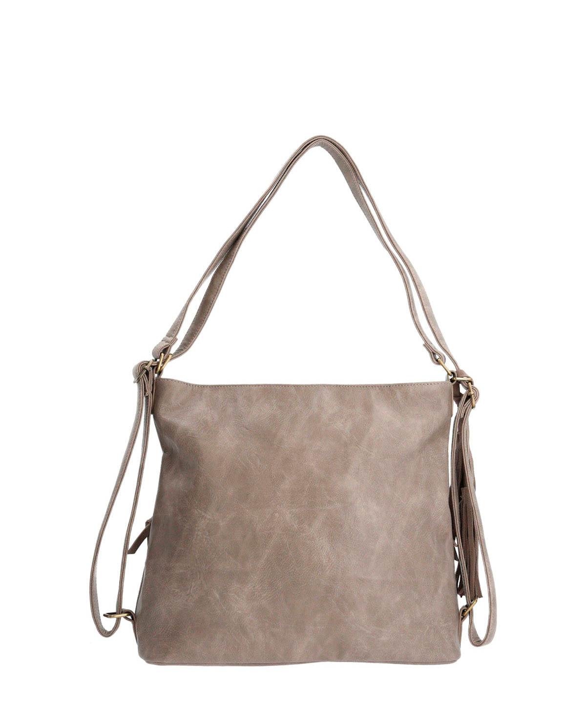 Cartera Mochila Ecocuero Mujer Lewis Backbag Café Hush Puppies | Hush Puppies