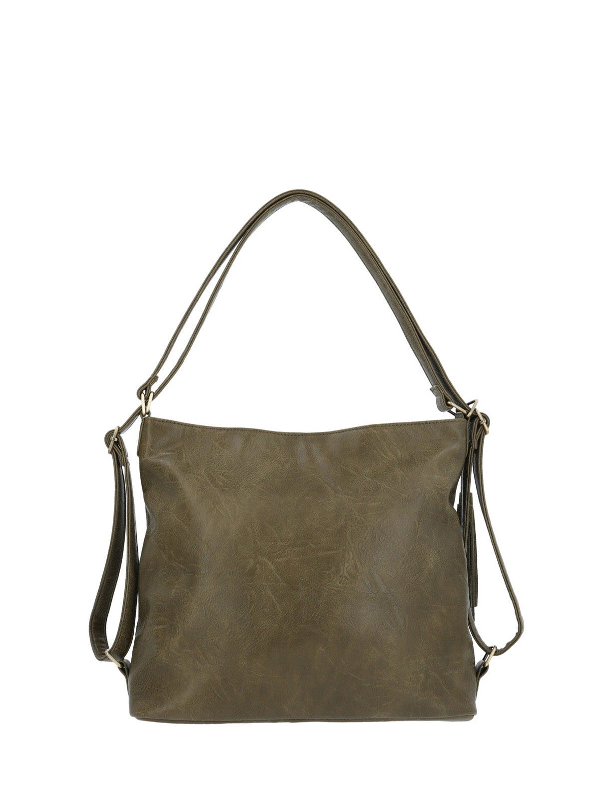 Cartera Mochila Ecocuero Mujer Lewis Backbag Verde Hush Puppies