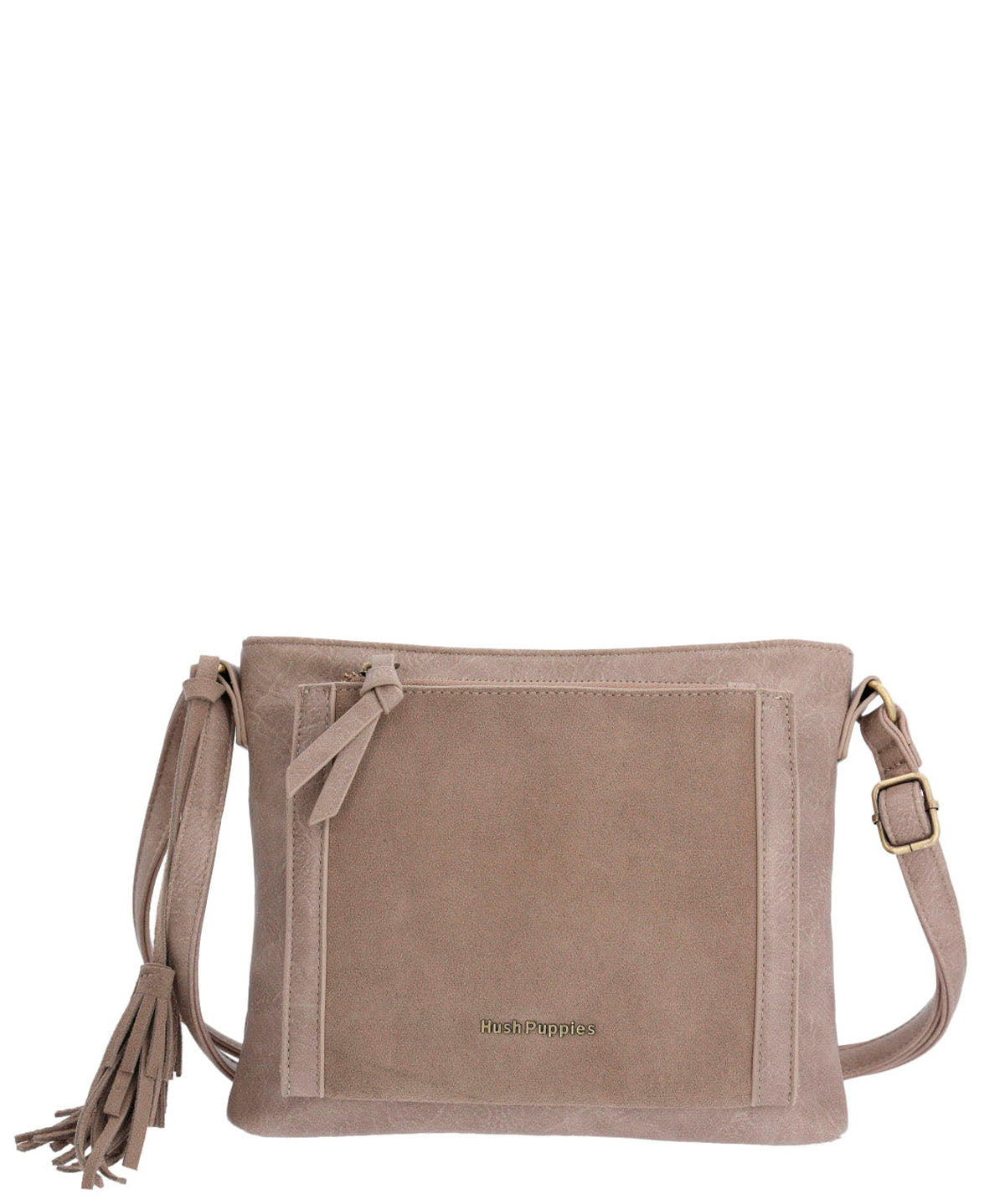 Cartera Ecocuero Mujer Lek Cross Café Hush Puppies | Hush Puppies