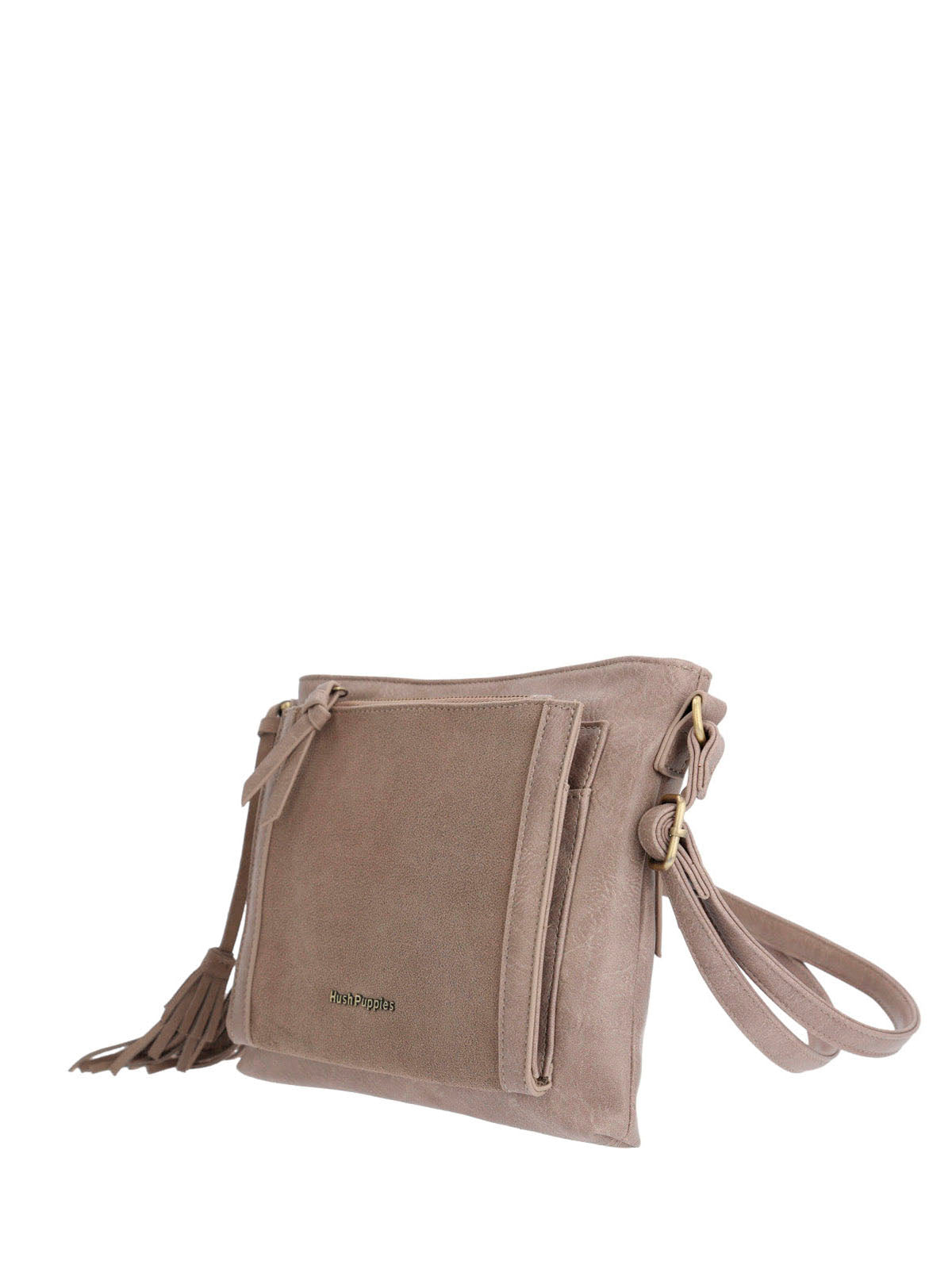 Cartera Ecocuero Mujer Lek Cross Café Hush Puppies | Hush Puppies