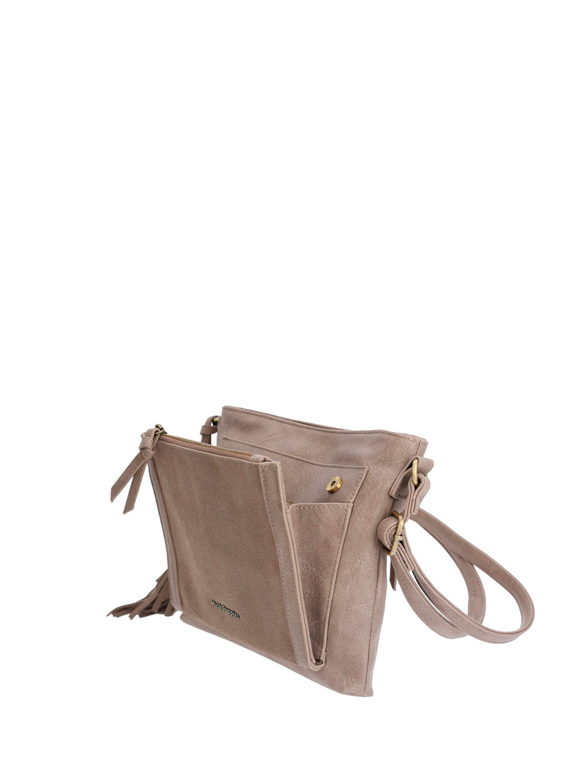 Cartera Ecocuero Mujer Lek Cross Café Hush Puppies | Hush Puppies