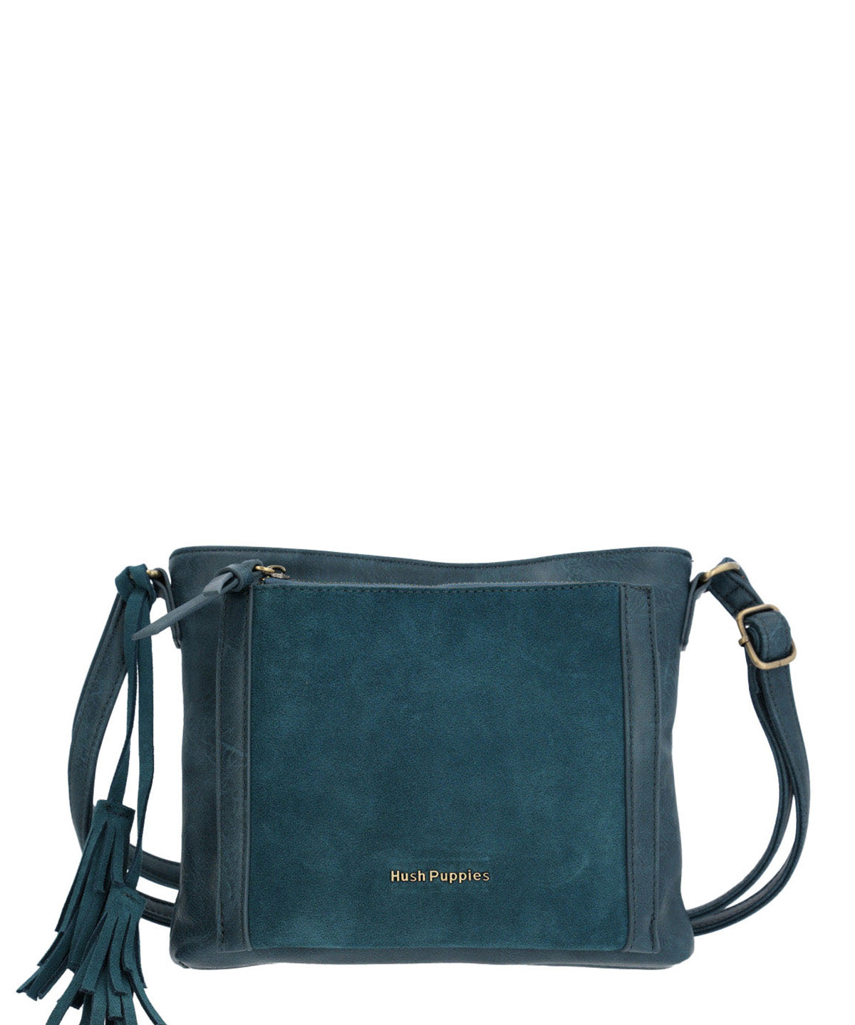 Cartera Ecocuero Mujer Lek Cross Azul Hush Puppies