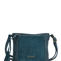 Cartera Ecocuero Mujer Lek Cross Azul Hush Puppies
