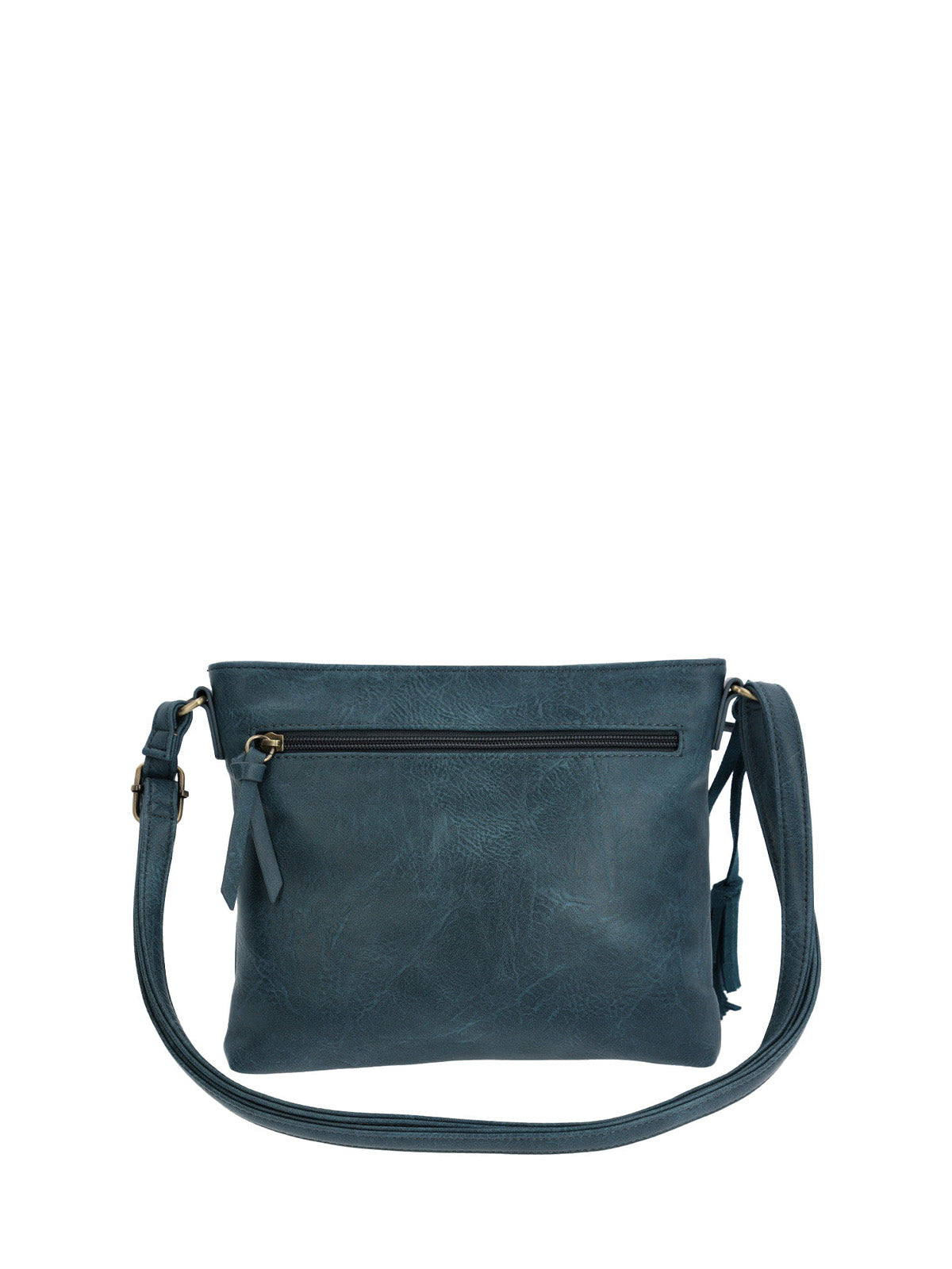 Cartera Ecocuero Mujer Lek Cross Azul Hush Puppies