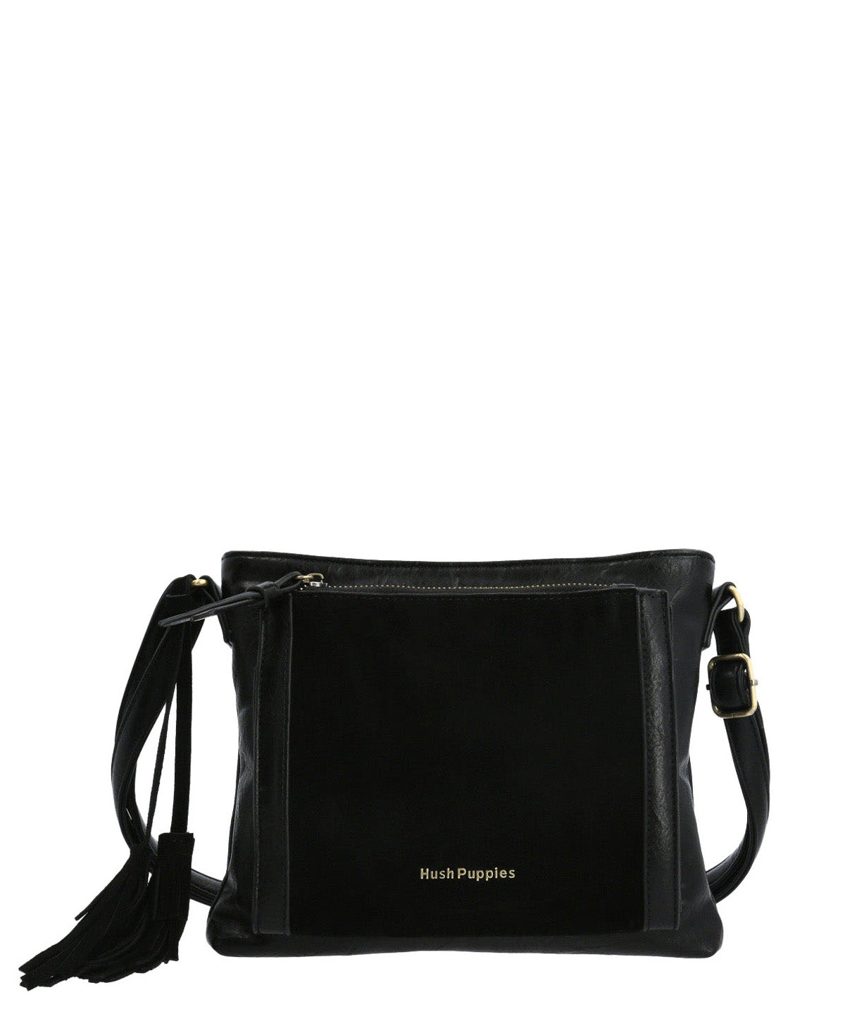 Cartera Ecocuero Mujer Lek Cross Negro Hush Puppies
