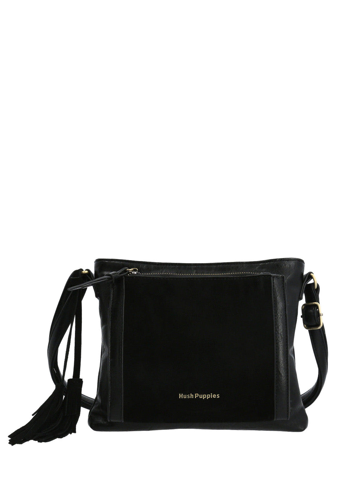 Cartera Ecocuero Mujer Lek Cross Negro Hush Puppies