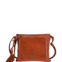 Cartera Ecocuero Mujer Lek Cross Café Hush Puppies