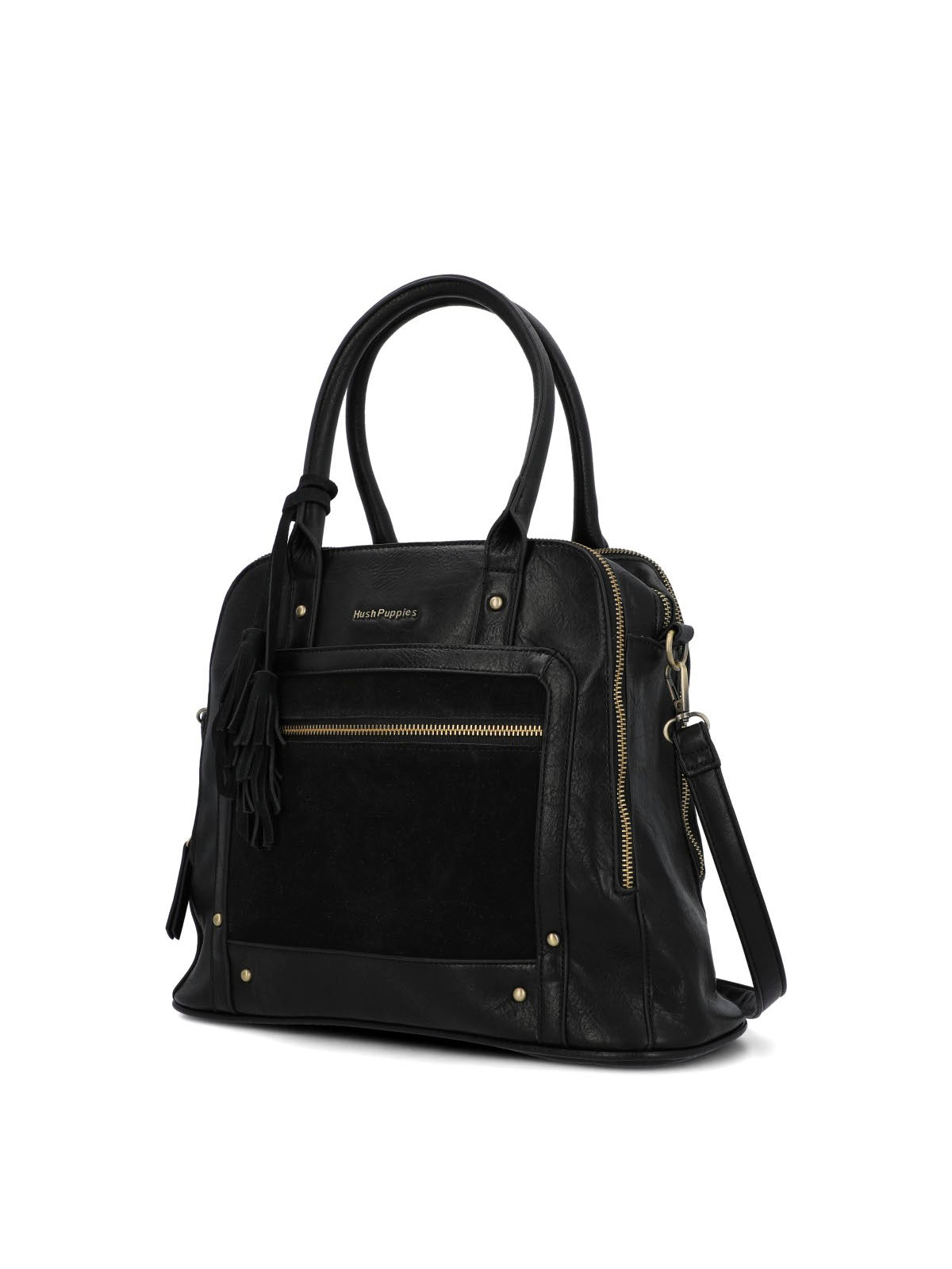 Cartera Mujer Laura Tote Negro Hush Puppies