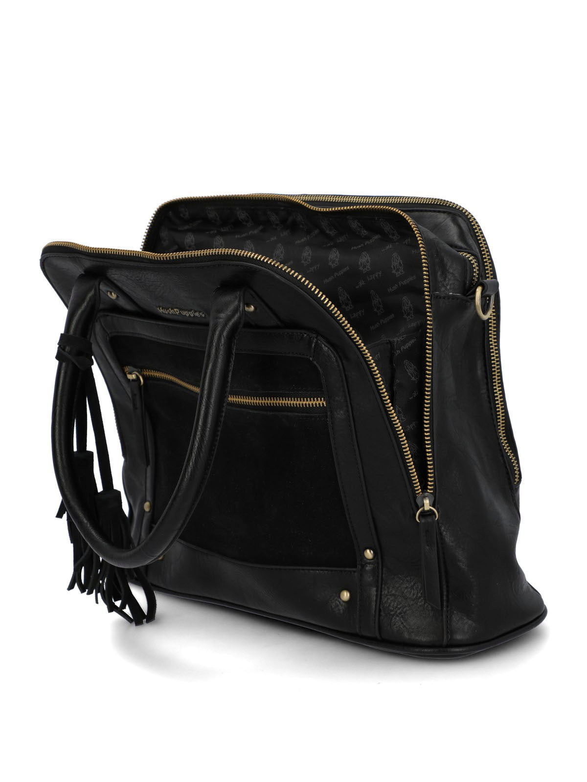 Cartera Mujer Laura Tote Negro Hush Puppies