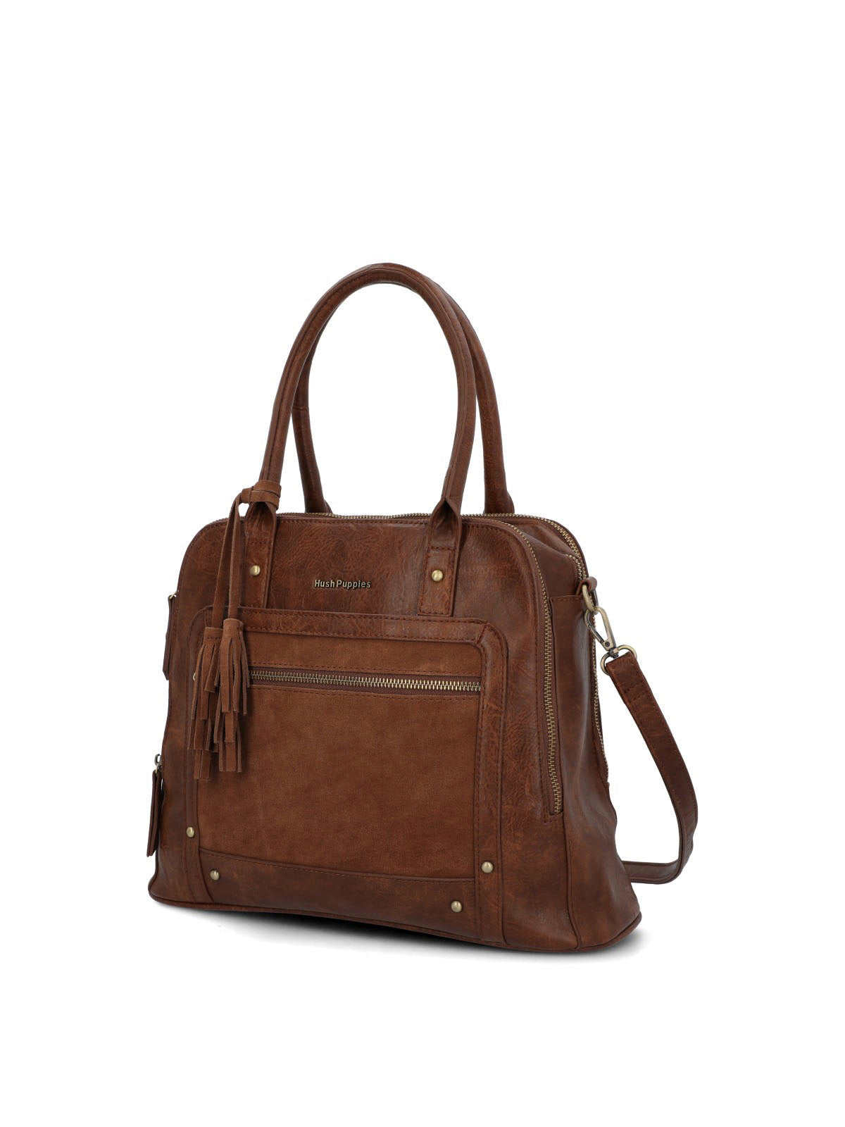 Cartera Mujer Laura Tote Café Hush Puppies
