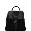 Mochila Ecocuero Mujer Laerke Back Negro Hush Puppies