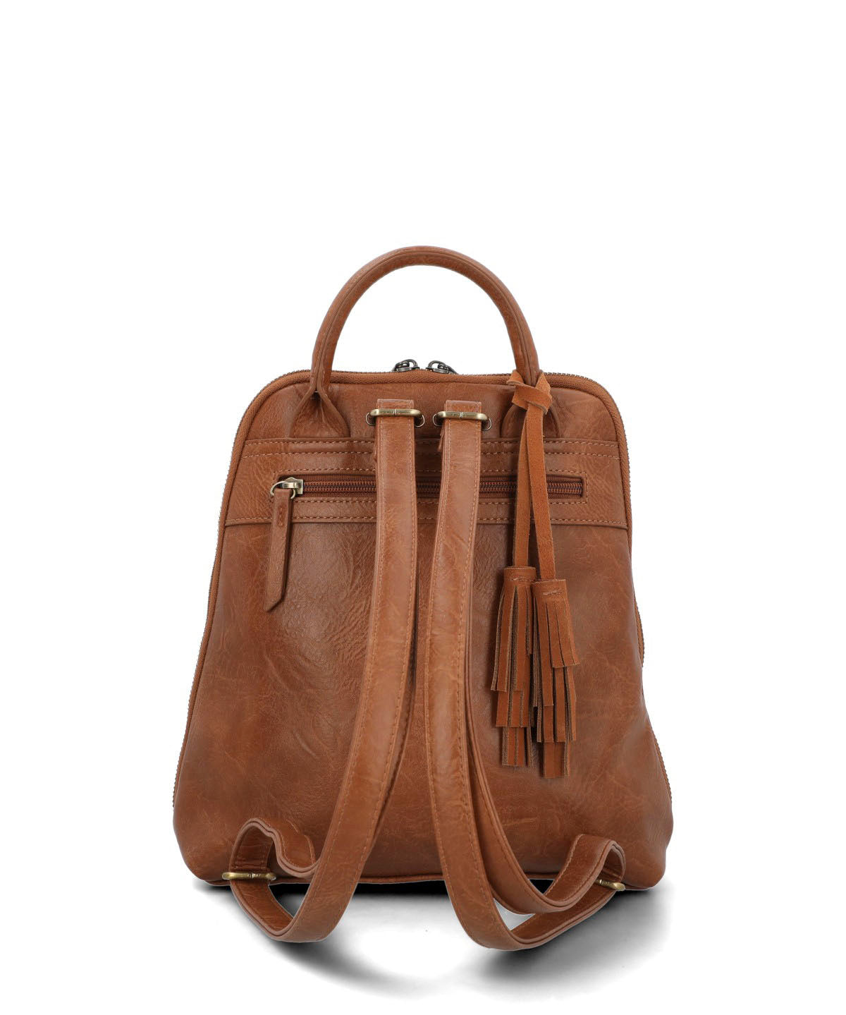 Mochila Ecocuero Mujer Laerke Back Café Hush Puppies