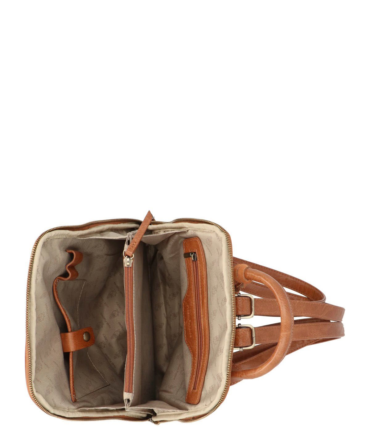 Mochila Ecocuero Mujer Laerke Back Café Hush Puppies