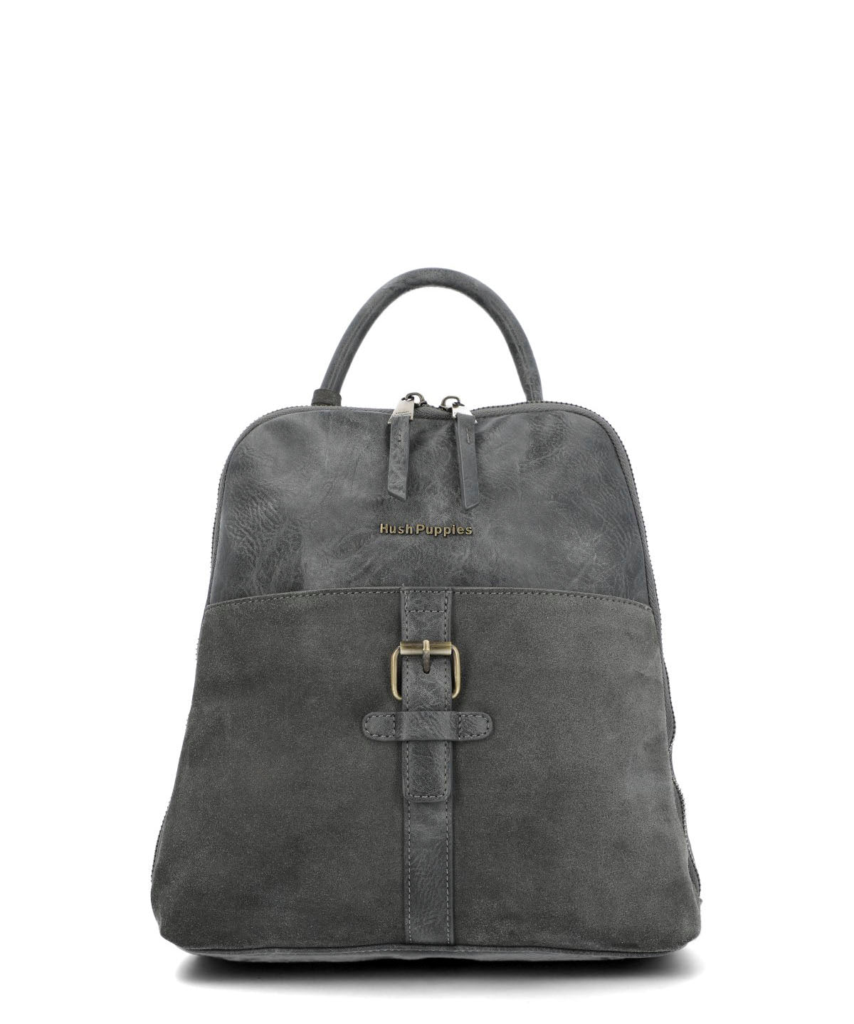 Mochila Ecocuero Mujer Laerke Back Gris Hush Puppies