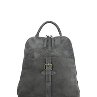 Mochila Ecocuero Mujer Laerke Back Gris Hush Puppies