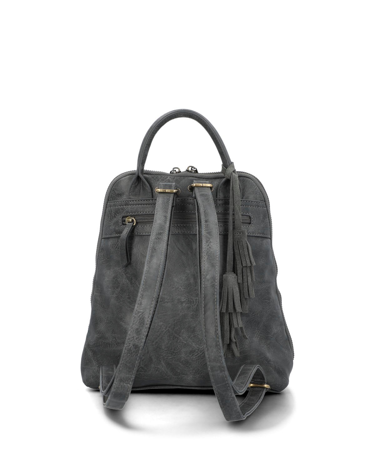 Mochila Ecocuero Mujer Laerke Back Gris Hush Puppies