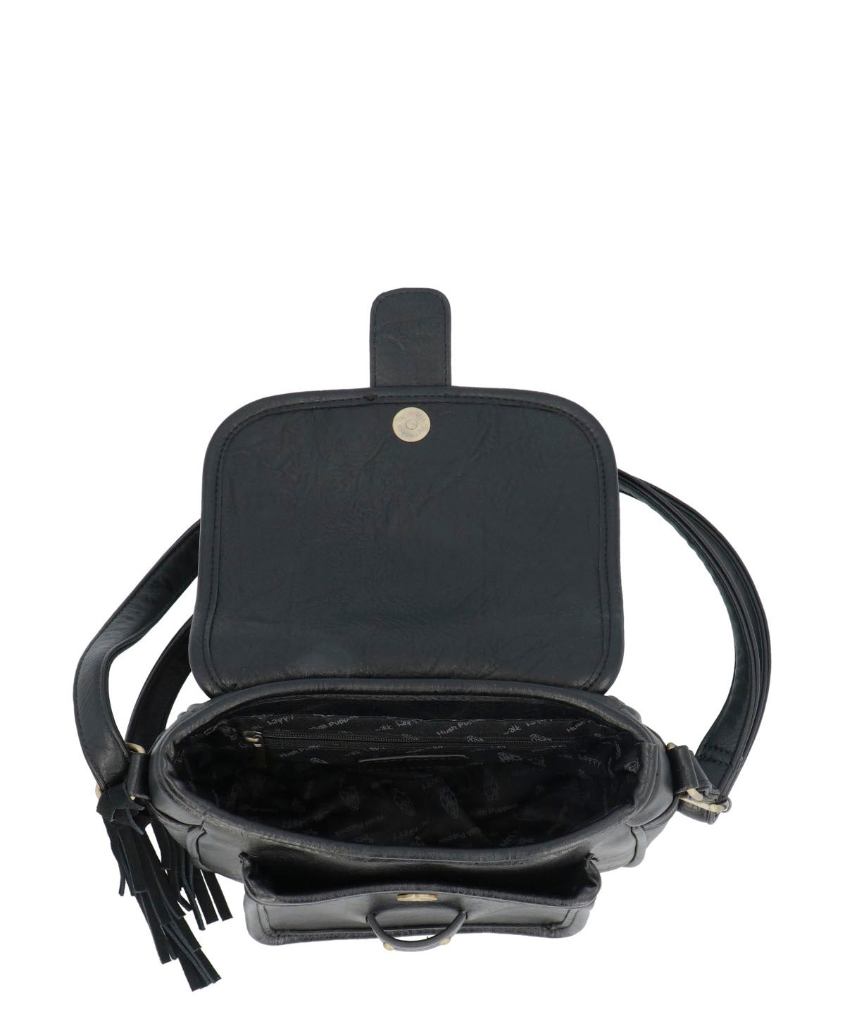 Cartera Ecocuero Mujer Laia Cross Negro Hush Puppies