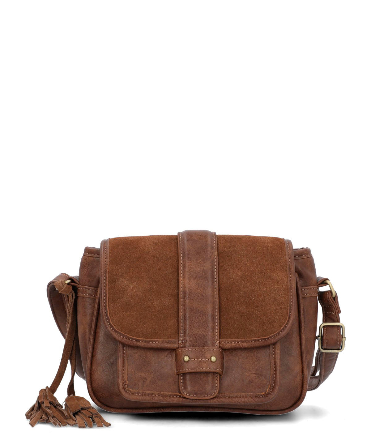 Cartera Ecocuero Mujer Laia Cross Café Hush Puppies