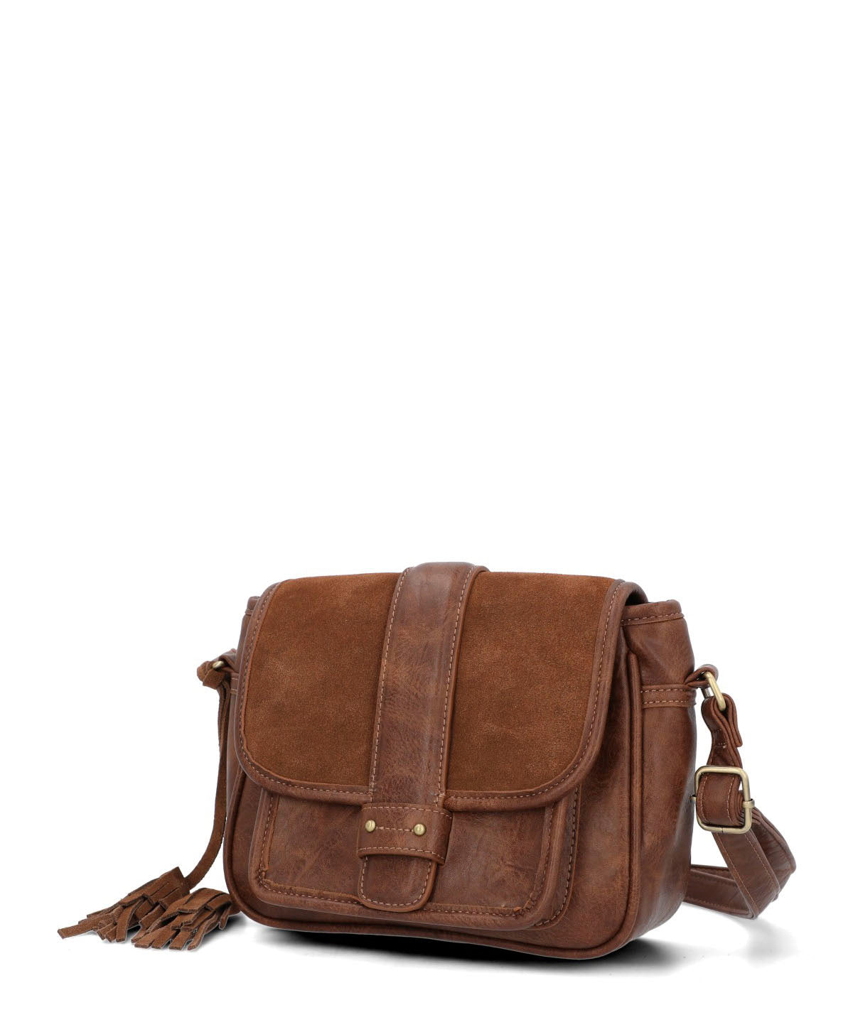 Cartera Ecocuero Mujer Laia Cross Café Hush Puppies