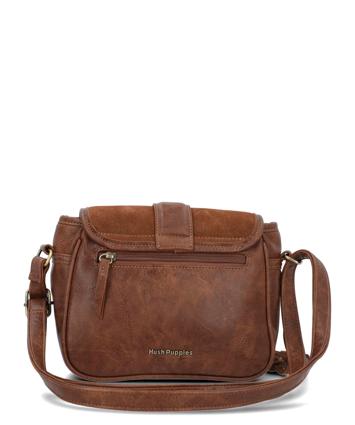Cartera Ecocuero Mujer Laia Cross Café Hush Puppies