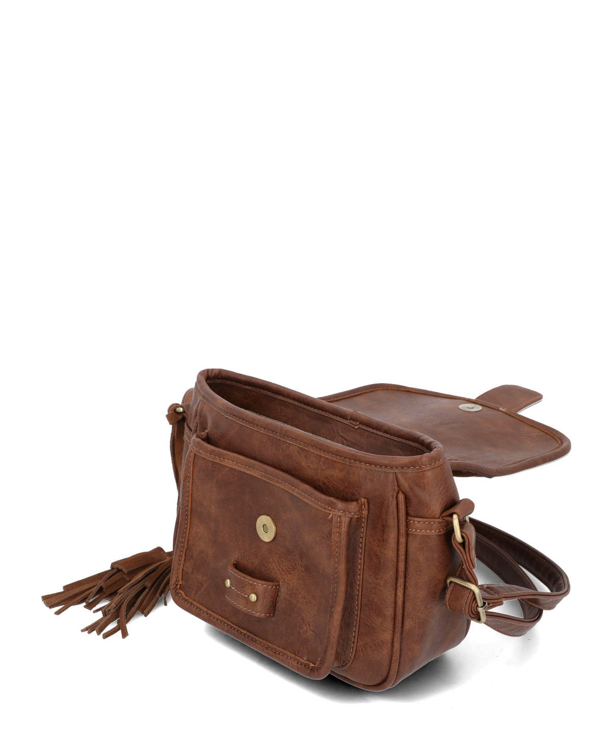 Cartera Ecocuero Mujer Laia Cross Café Hush Puppies