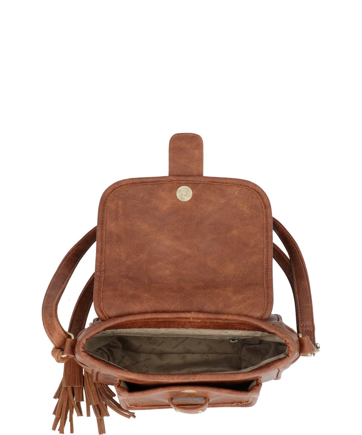 Cartera Ecocuero Mujer Laia Cross Café Hush Puppies