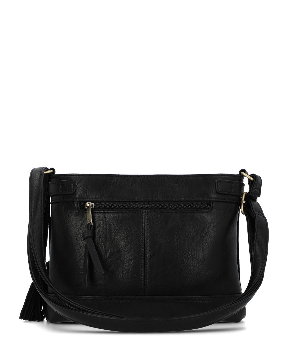 Cartera Ecocuero Mujer Larisa Cross Negro Hush Puppies