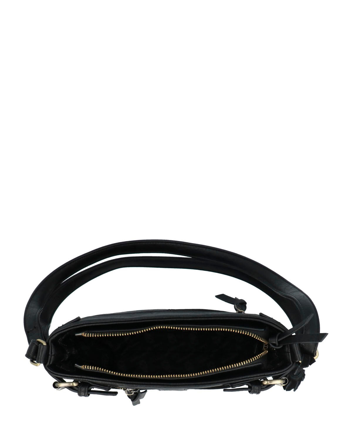 Cartera Ecocuero Mujer Larisa Cross Negro Hush Puppies