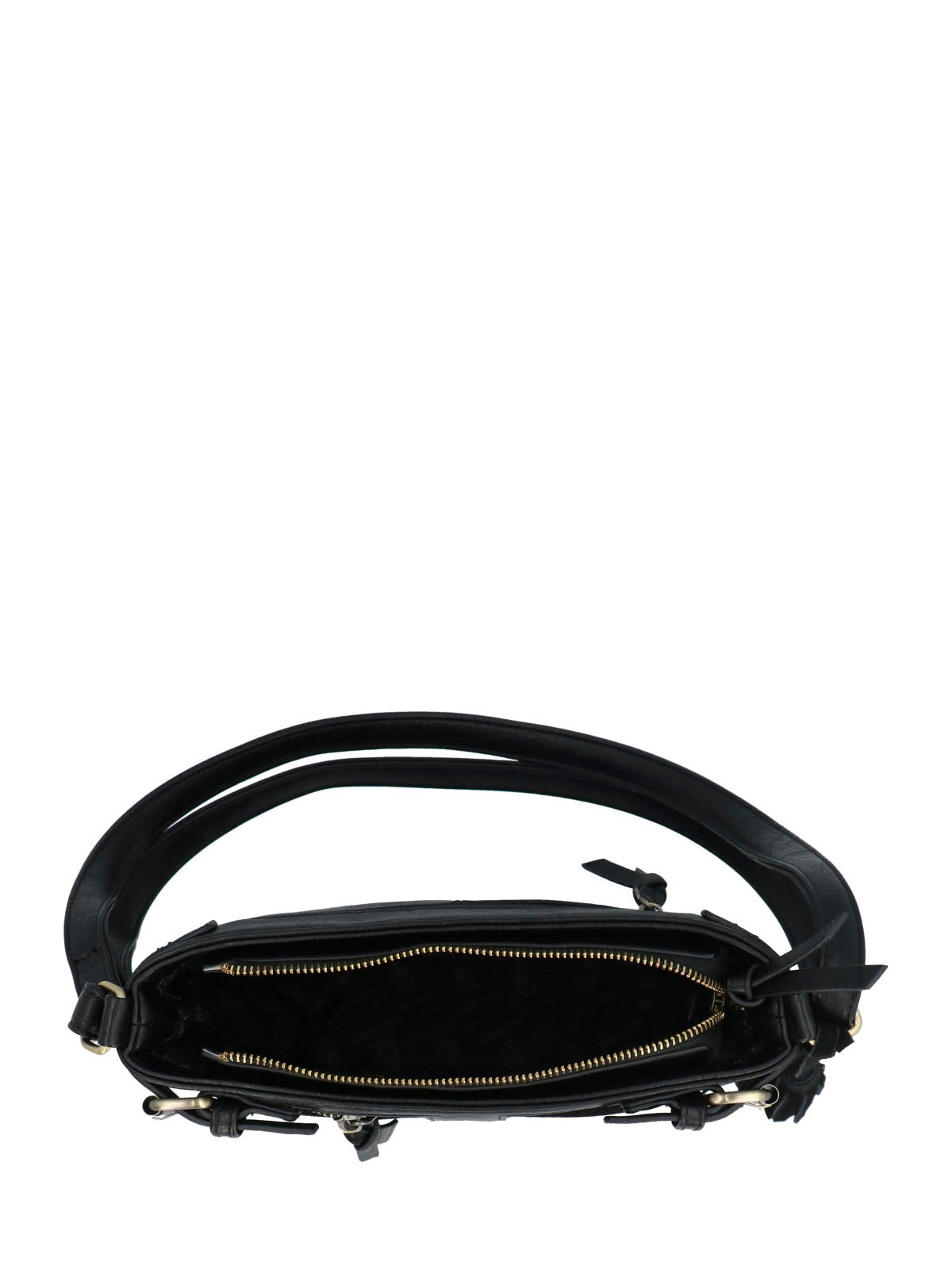 Cartera Ecocuero Mujer Larisa Cross Negro Hush Puppies