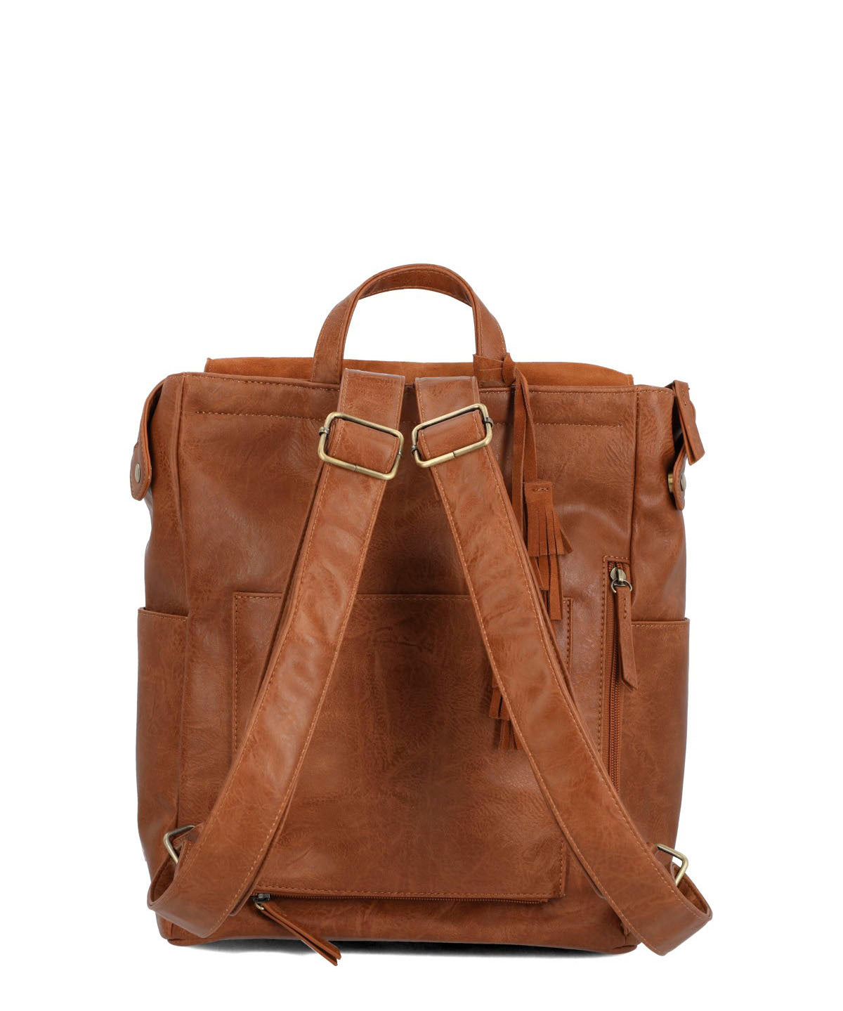Mochila Ecocuero Mujer Lia Back Café Hush Puppies