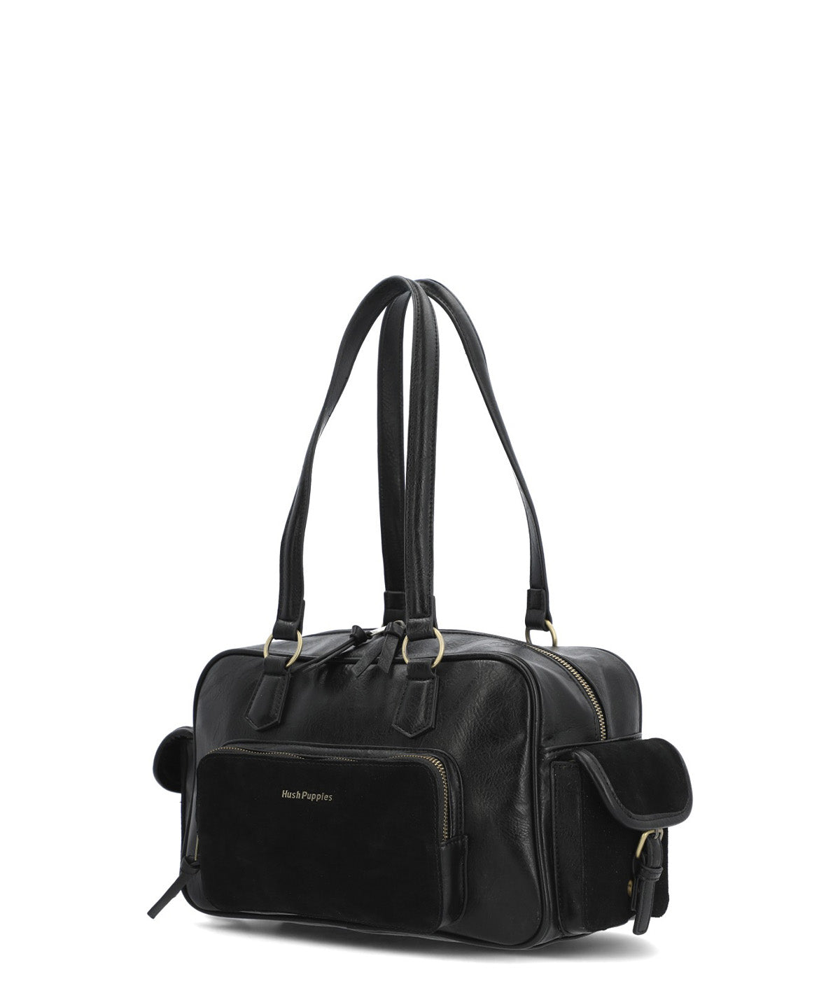 Cartera Ecocuero Mujer Leek Bag Negro Hush Puppies