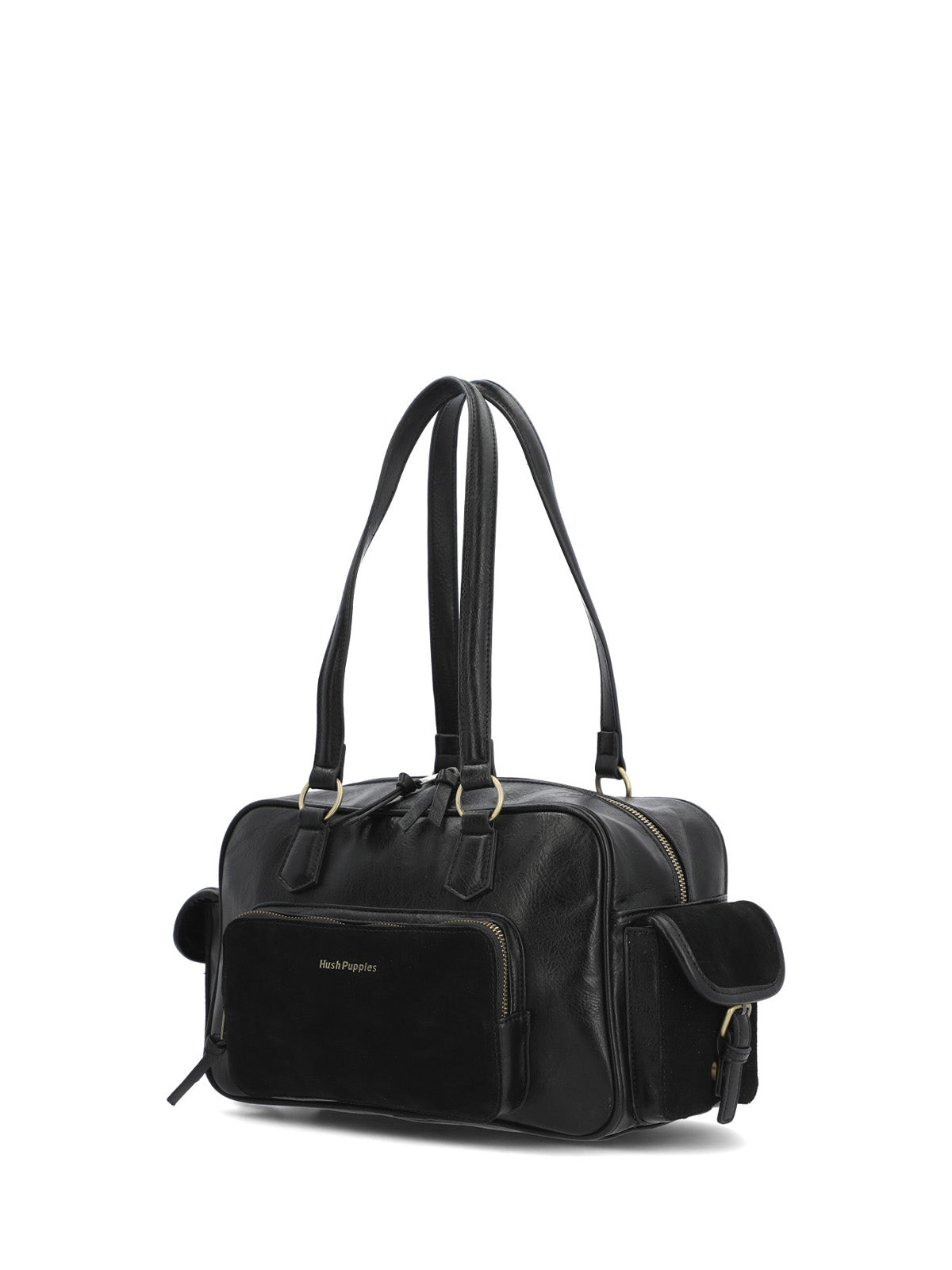 Cartera Ecocuero Mujer Leek Bag Negro Hush Puppies