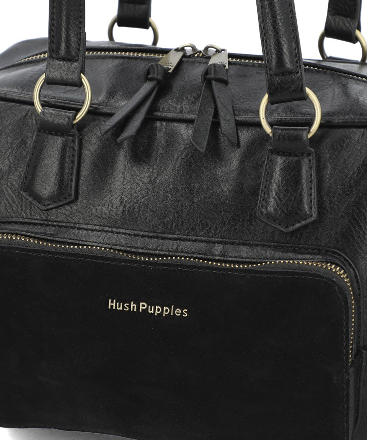 Cartera Ecocuero Mujer Leek Bag Negro Hush Puppies