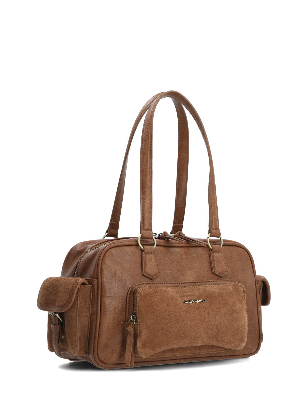 Cartera Ecocuero Mujer Leek Bag Café Hush Puppies