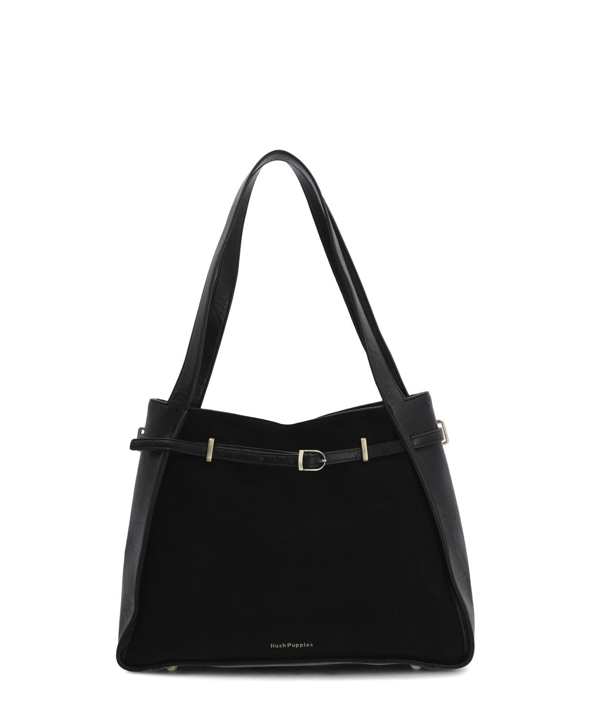 Cartera Ecocuero Mujer LudloBag Negro Hush Puppies