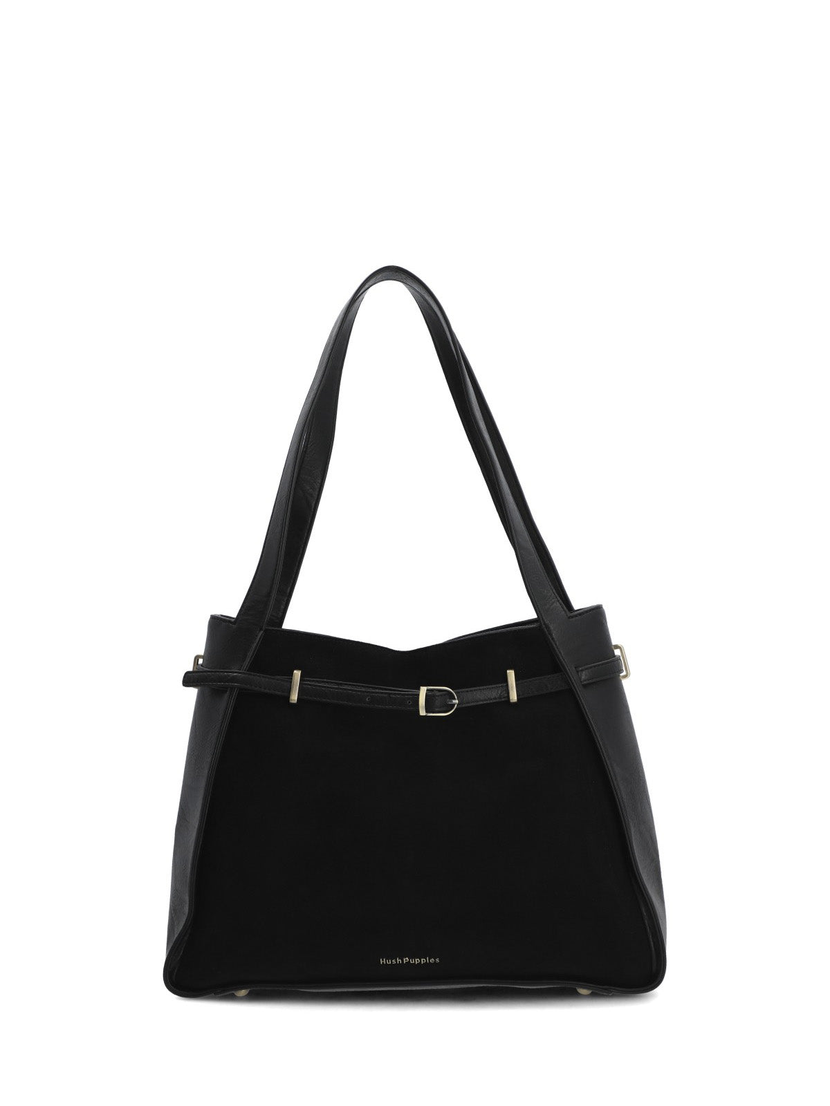 Cartera Ecocuero Mujer LudloBag Negro Hush Puppies