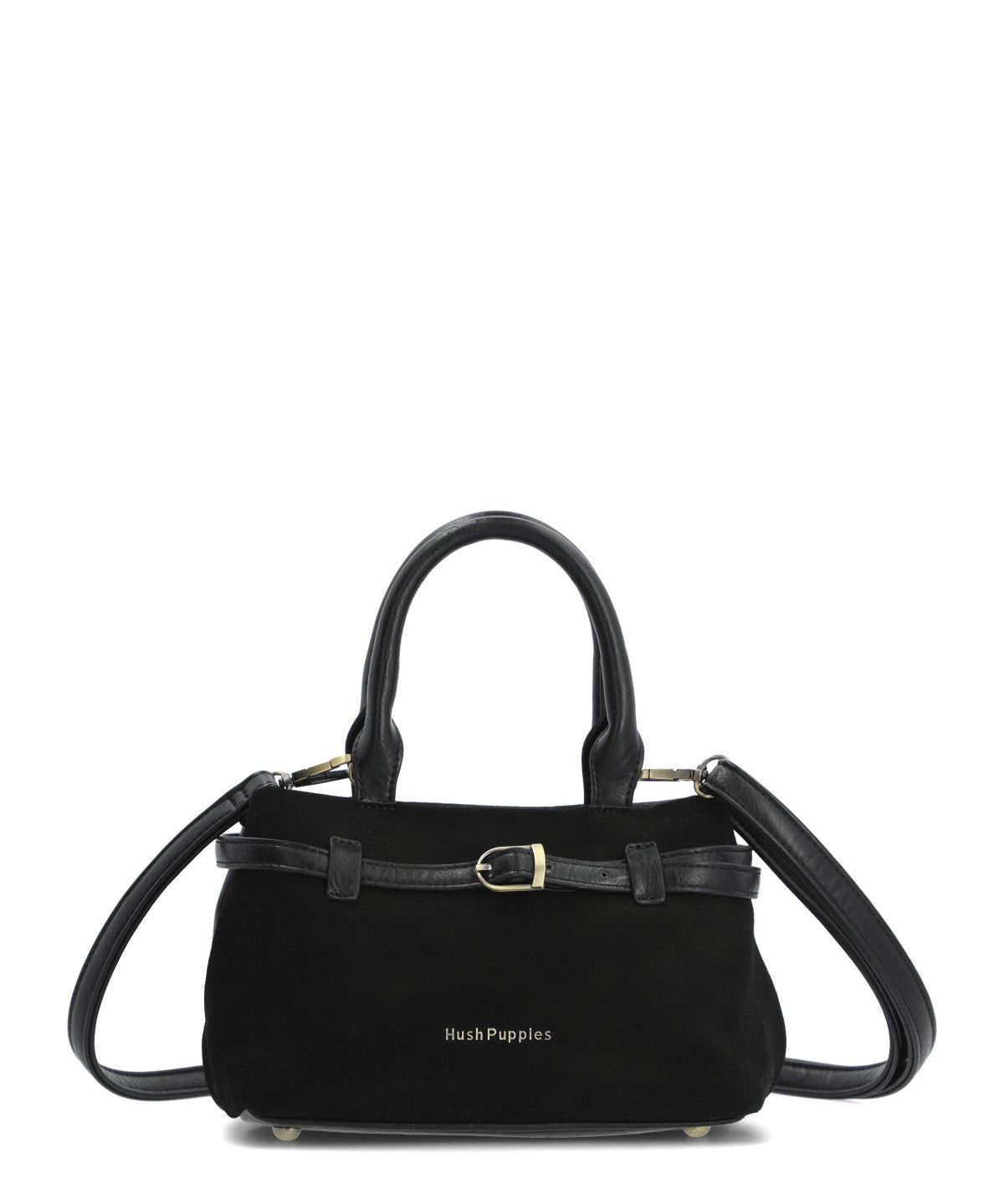 Cartera Ecocuero Mujer Leighton Bag Negro Hush Puppies