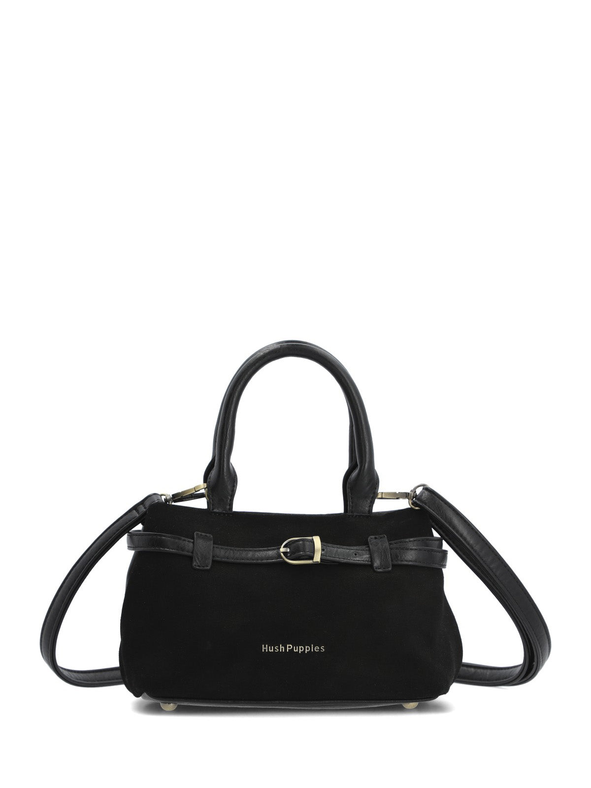 Cartera Ecocuero Mujer Leighton Bag Negro Hush Puppies
