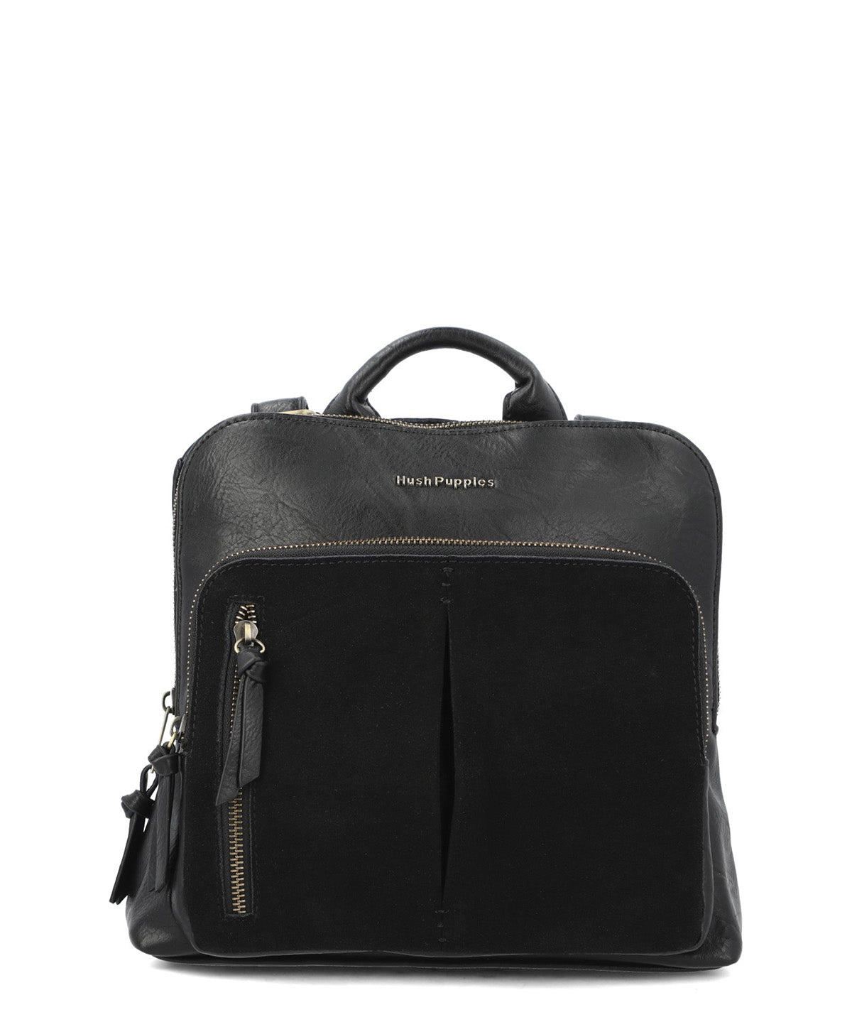 Mochila Ecocuero Mujer Liskeard Back Negro Hush Puppies