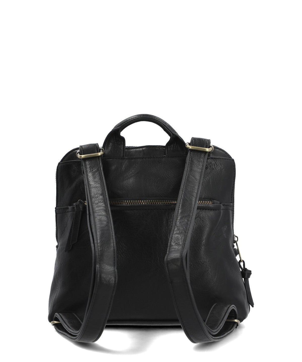 Mochila Ecocuero Mujer Liskeard Back Negro Hush Puppies